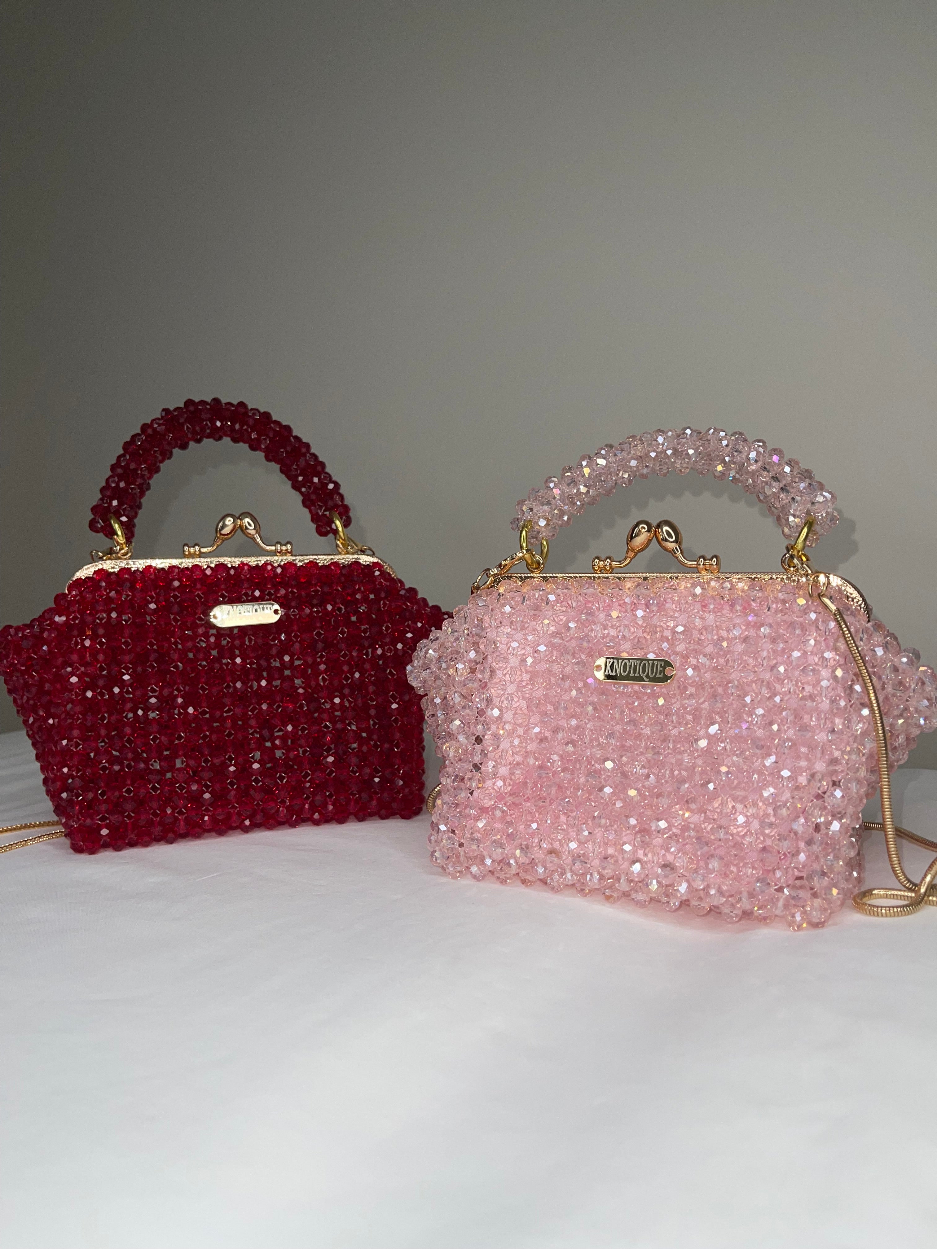 Beads Bag, Crystal Bags, Handmade Bags