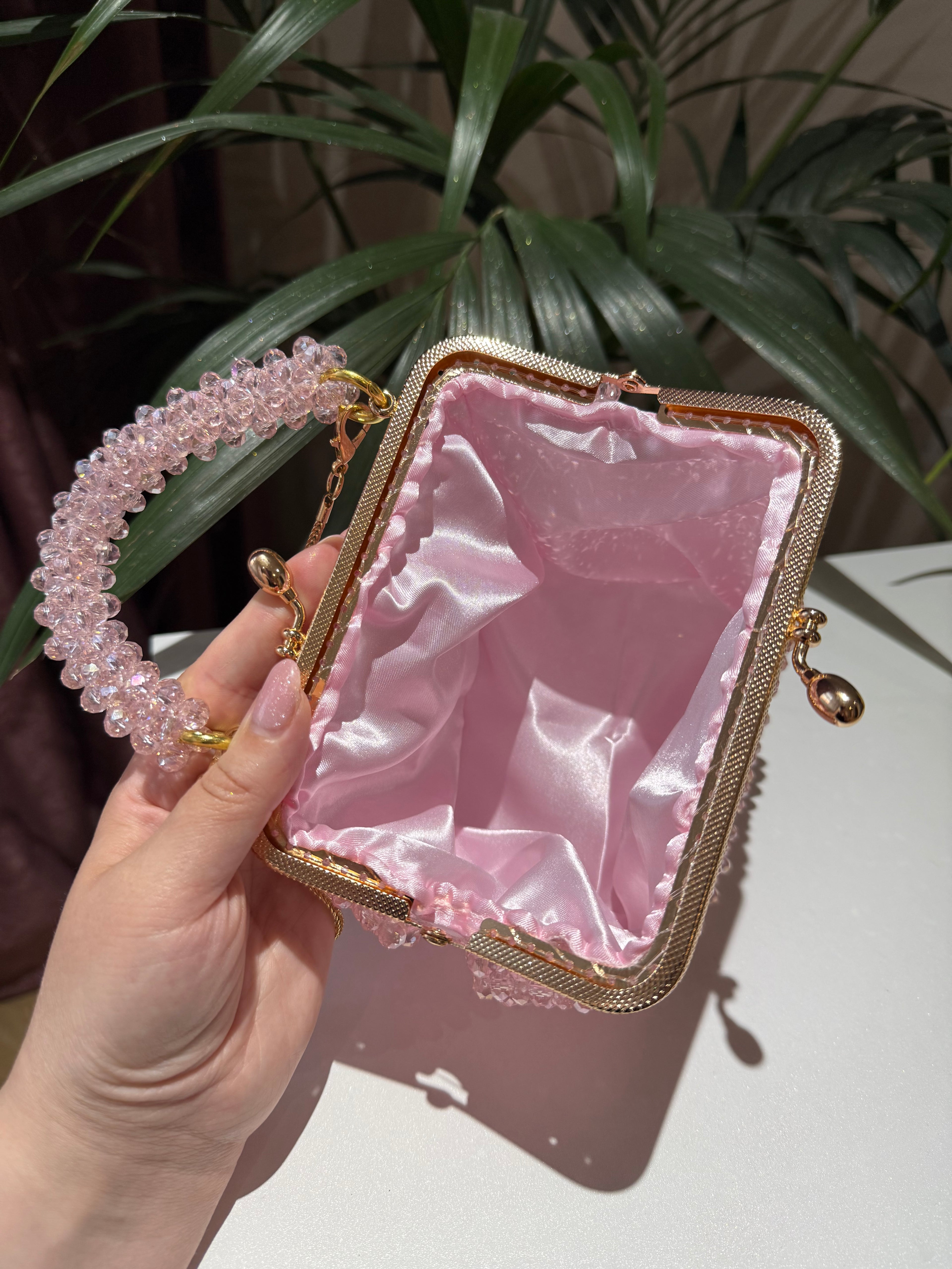 Beads Bag, Crystal Bags, Handmade Bags