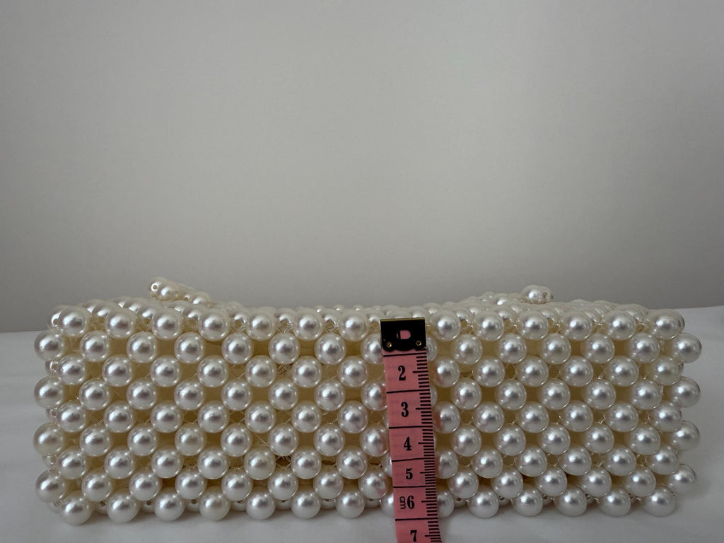 Beads Bag, Pearl Beads Bag, Handmade Bag