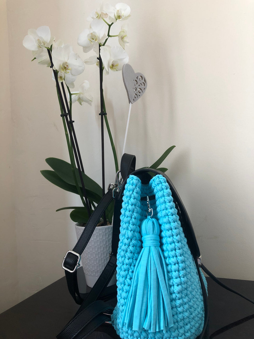 Backpack, Crochet backpack, everyday backpack, HANDMADE
