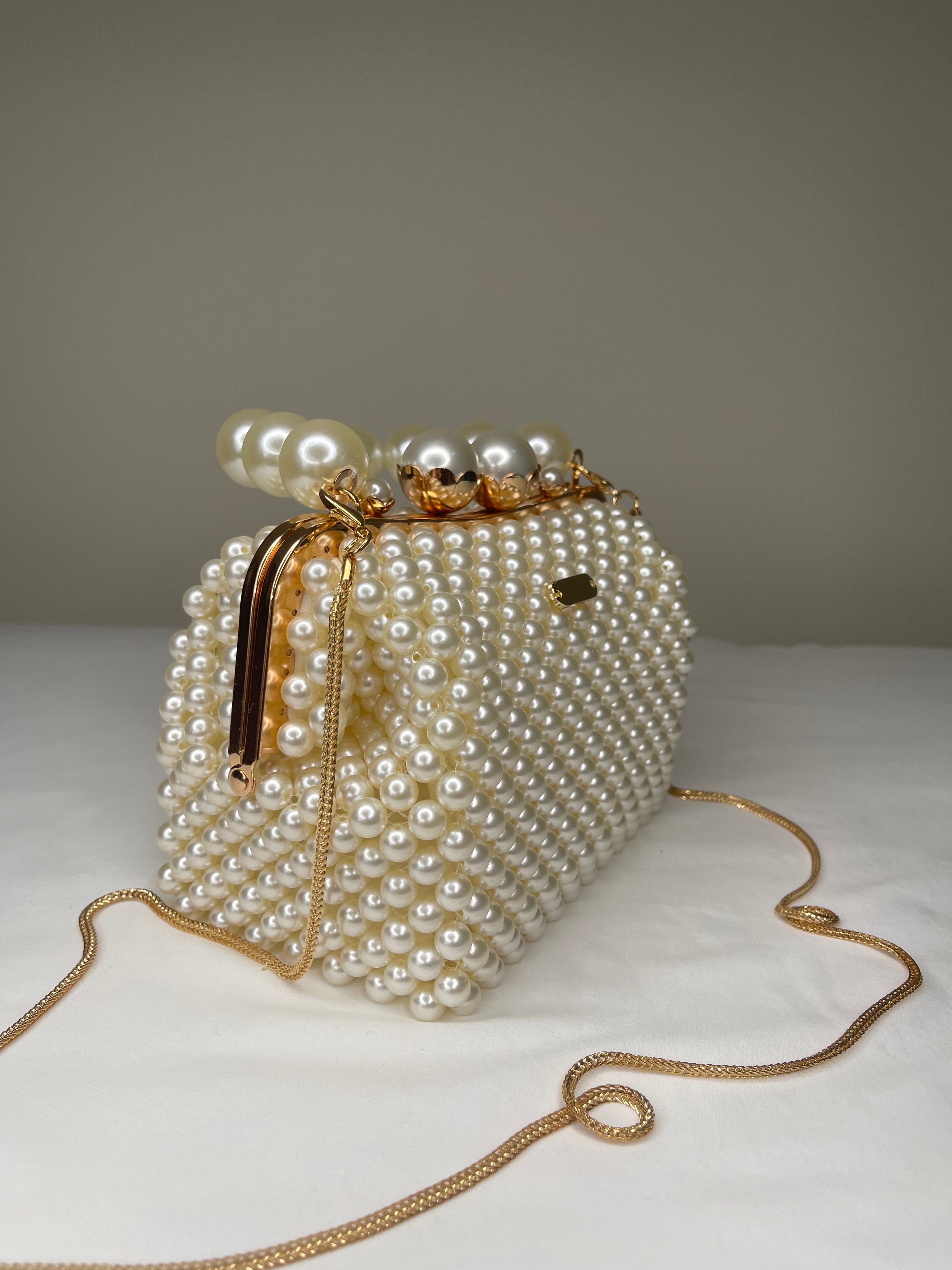 Model “Mia” Beaded Handbag