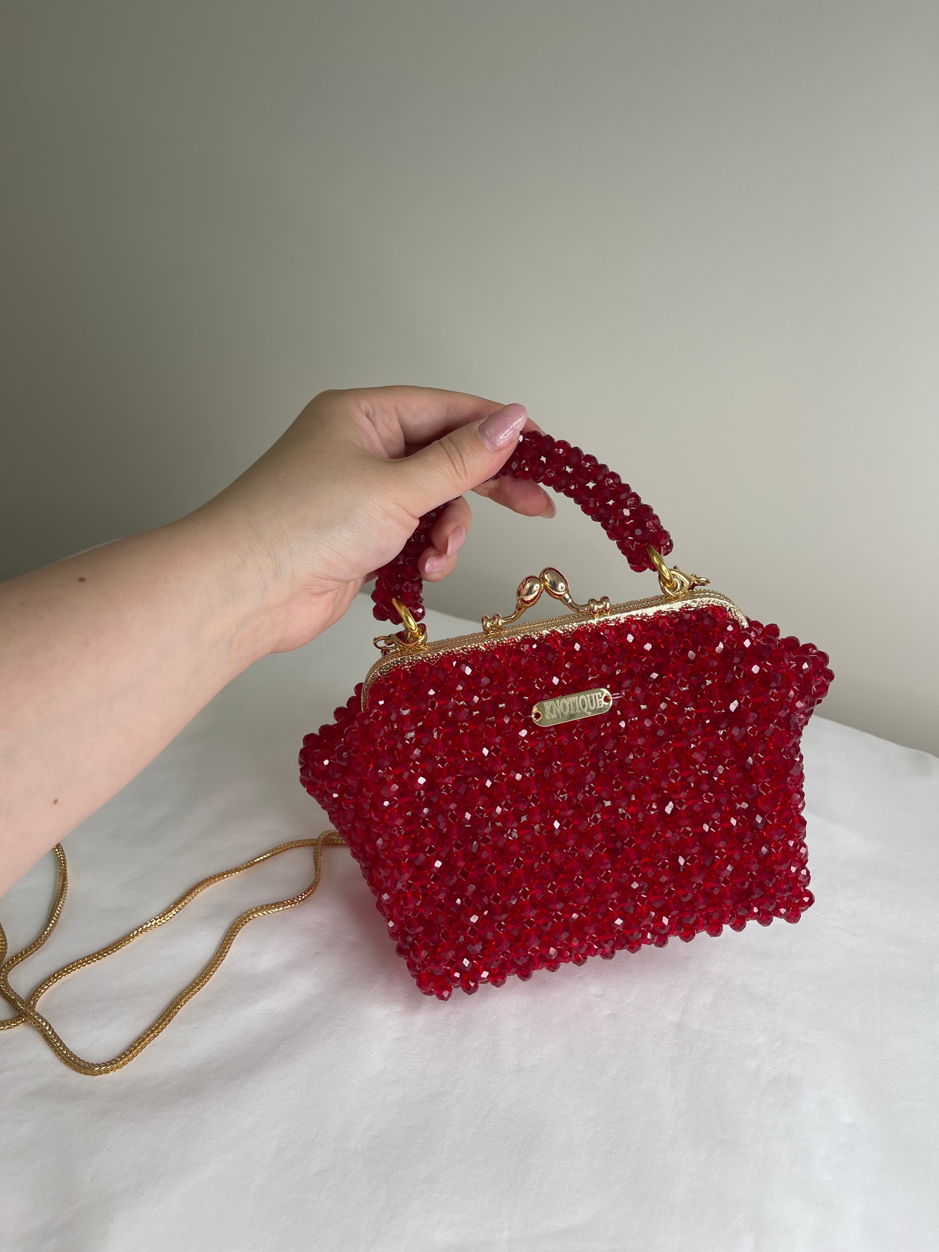 Beads Bag, Crystal Bags, Handmade Bags