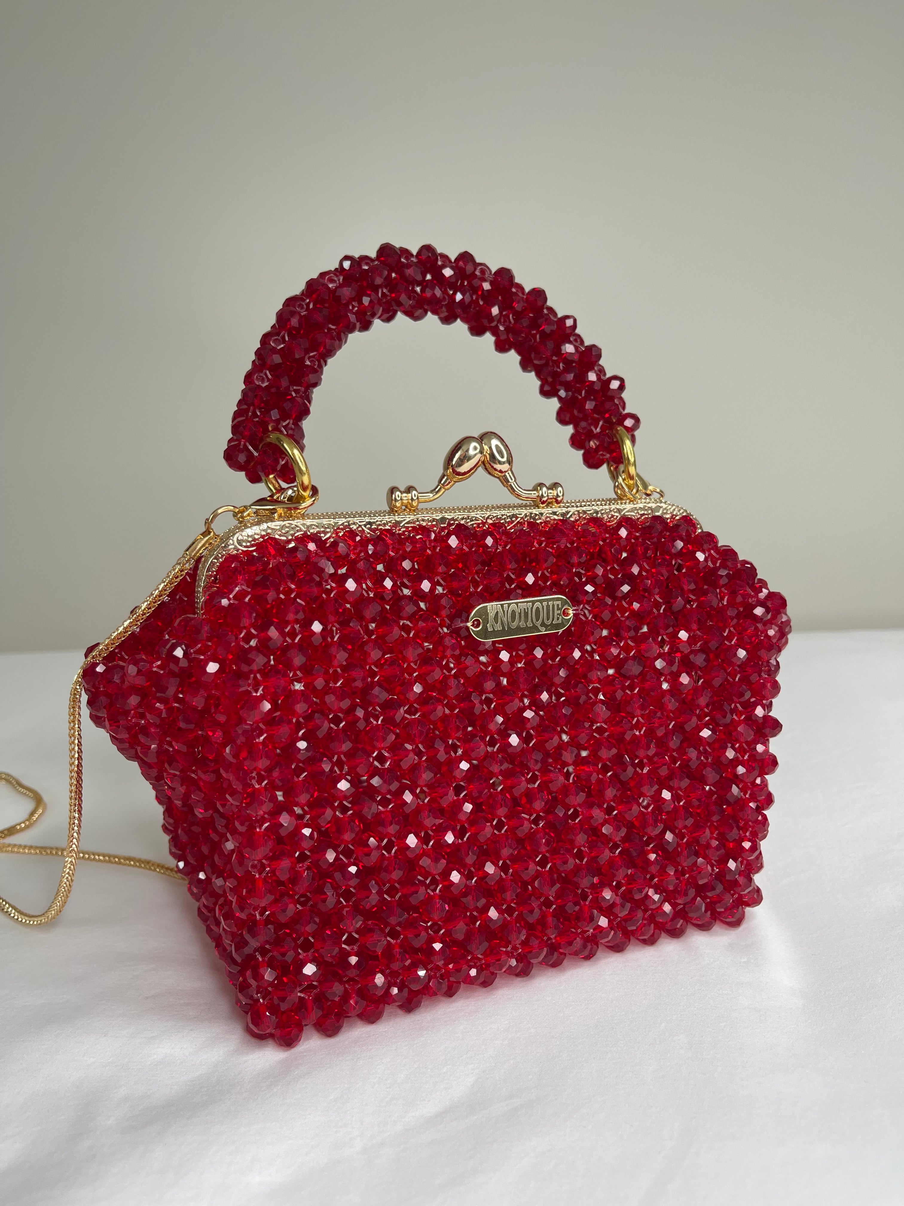 Beads Bag, Crystal Bags, Handmade Bags