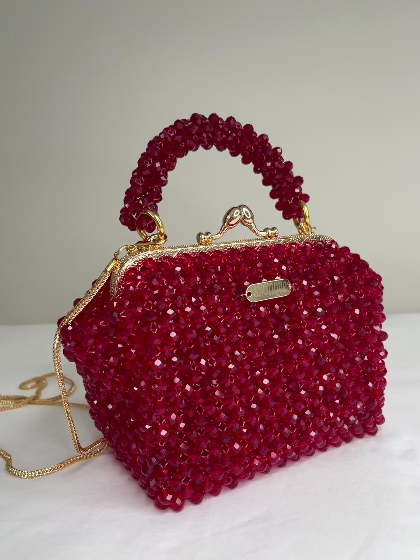 Beads Bag, Crystal Bags, Handmade Bags